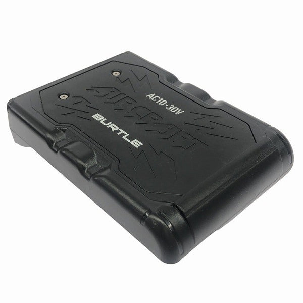 ☆美品セット☆BURTLE バートル 30V エアークラフト専用バッテリー AC10 ファンユニット AC10-1/10-2 ベスト XXLサイズ付き133414 - 7
