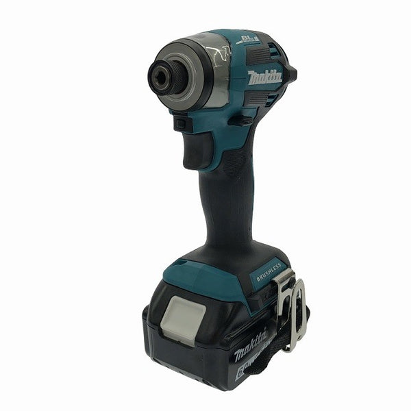 ☆極美品☆makita マキタ 18V 充電式インパクトドライバ TD173DRGX バッテリー2個(18V 6.0Ah) 充電器付き 電動工具 締め付け116806 - 4