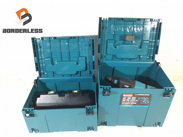 ☆極美品☆makita マキタ 18V×2＝36V 28mm 充電式ハンマドリル HR282DPG2 バッテリ2個(18V6.0Ah) 2口充電器 ケース付119072 - 1