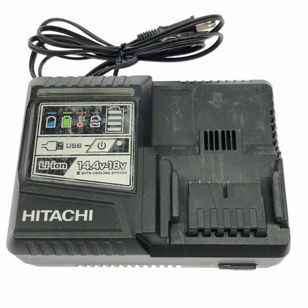 ☆中古品☆HiKOKI ハイコーキ 18V コードレスインパクトドライバ WH18DDL2 本体+充電器+ケース付き 電動工具131702 - 10