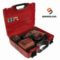 ☆中古品☆HILTI ヒルティ 22V 充電式ロータリーハンマードリル TE2-A22 バッテリ2個(22V 5.2Ah) 充電器 ケース付 SDSプラス108245 - 2