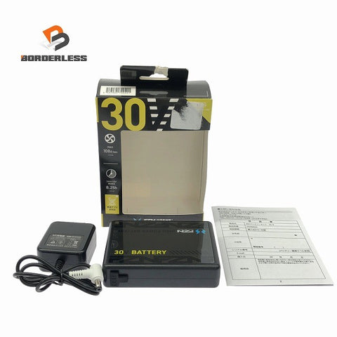 ☆未使用品☆サンエス 30Vバッテリーセット GL-2 充電式リチウムイオンバッテリー 空調服127905