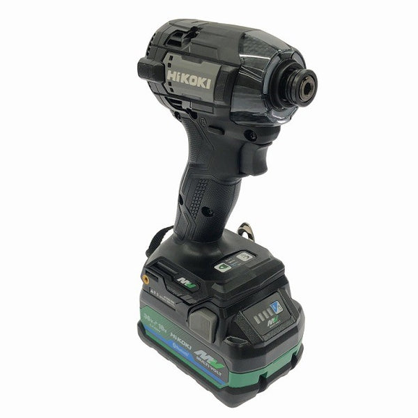 ☆未使用品☆ HiKOKI ハイコーキ 36V コードレスインパクトドライバ WH36DD XHBSZ 黒 バッテリー1個(BSL36A18BX) 充電器付き119048 - 5