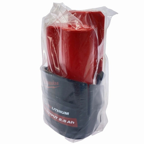 ☆未使用品☆Milwaukee ミルウォーキー 12V 2.5Ah 純正 パワーブーストバッテリー M12HB2.5JP リチウムイオンバッテリー123165 - 0