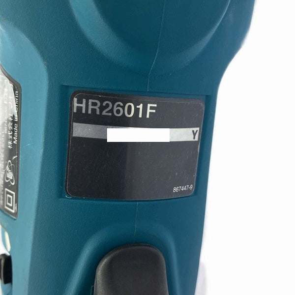 ☆比較的綺麗☆makita マキタ 26mm ハンマドリル HR2601F 穴あけ 穿孔130591 - 9
