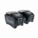 ☆未使用品2個セット☆makita マキタ 40Vmax 5.0Ah 純正 リチウムイオンバッテリー BL4050F 高出力タイプ リチウムイオン電池134125 - 3