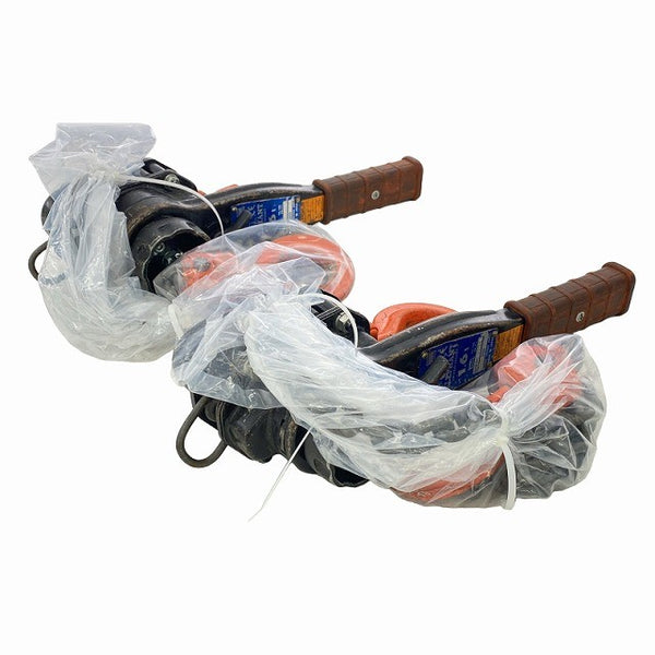 ☆中古品2個セット☆ ELEPHANT エレファント YA型 強力レバーホイスト YA-160 荷重1.6ton 揚程1.5m レバーブロック 象印130029 - 2