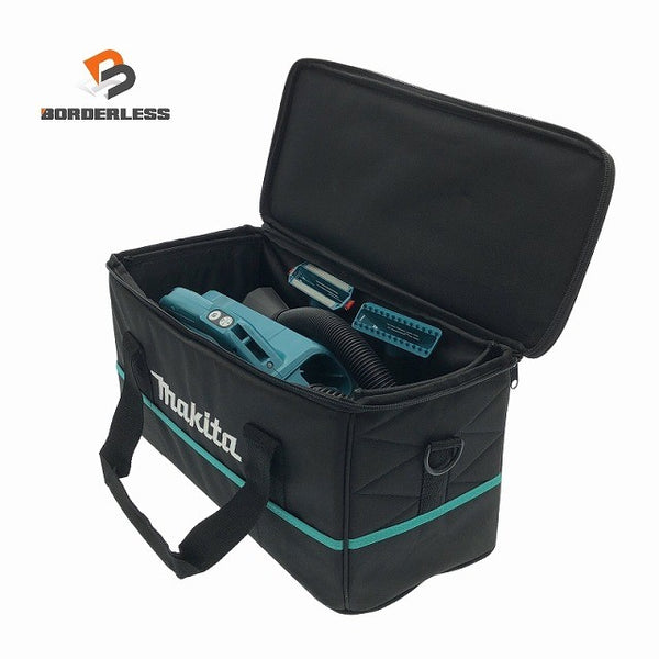 ☆比較的綺麗☆makita マキタ 10.8V 充電式クリーナー CL121D 本体 ノズル ダストパック 紙パック9枚 ソフトバック付117768 - 1