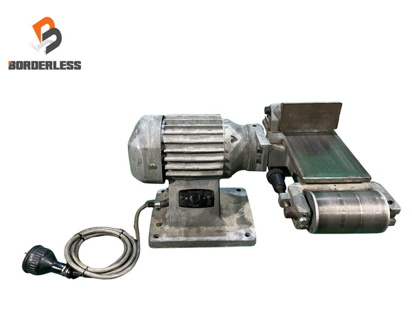 ☆中古品☆HITACHI 日立工機 100mm ベルトグラインダ BGH-100 200V ベルトサンダ 研磨 大工道具125097 - 1