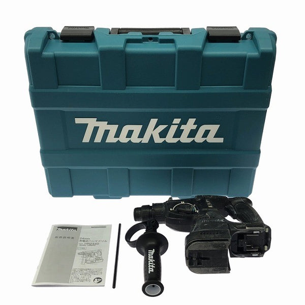 ☆中古品☆makita マキタ 18V 24mm 充電式ハンマドリル HR244D 本体+ケース ハンマードリル 穴あけ 下穴 穿孔 コードレス124458 - 3