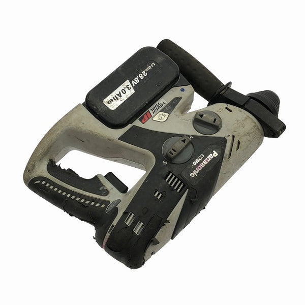 ☆中古品☆Panasonic パナソニック 28.8V 充電ハンマードリル EZ7880LP2S-B バッテリー2個(EZ9L82) 充電器 ケース付112666 - 6