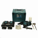 ☆中古品☆makita マキタ 18V×2＝36V 26mm 充電式ハンマドリル HR263DPG2 バッテリ2個(18V6.0Ah) 充電器 ケース付118779 - 3