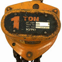 ☆中古品2個セット☆KITO キトー チェーンブロック M3形 CB010 荷重1.0ton/1ton 揚程2.5m 手動式 チェンブロック 吊り具 荷揚げ機135551 - 9