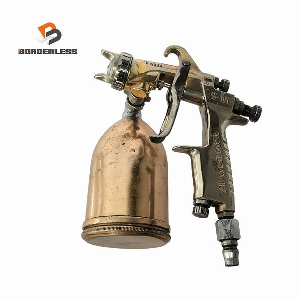 ☆中古品☆アネスト岩田 小形スプレーガン KIWAMI/極み W-101-B8 カップ付 口径1.3mm ハンドスプレーガン エアスプレーガン130678 - 1