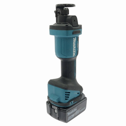 ☆比較的綺麗☆makita マキタ 18V 充電式ボードトリマー CO181D バッテリ1個(18V6.0Ah)付 コードレス ボード用トリマー - 0