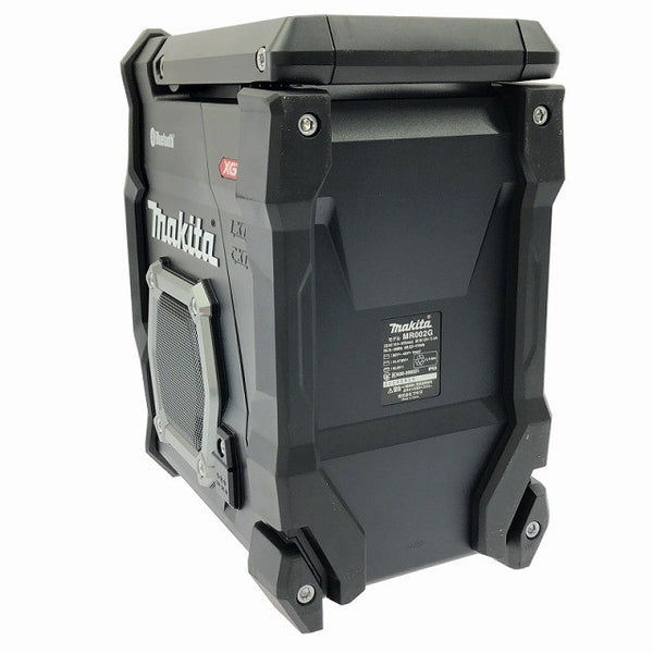 ☆中古美品☆makita マキタ 40Vmax 充電式ラジオ MR002G 黒 本体＋ACアダプタ付 Bluetooth対応 コードレス 現場ラジオ 作業ラジオ130907 - 5