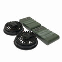 ☆中古品セット☆BURTLE バートル 19V エアークラフト専用バッテリー2個 AC360 ファンユニット AC371 空調作業服 京セラ130005 - 5