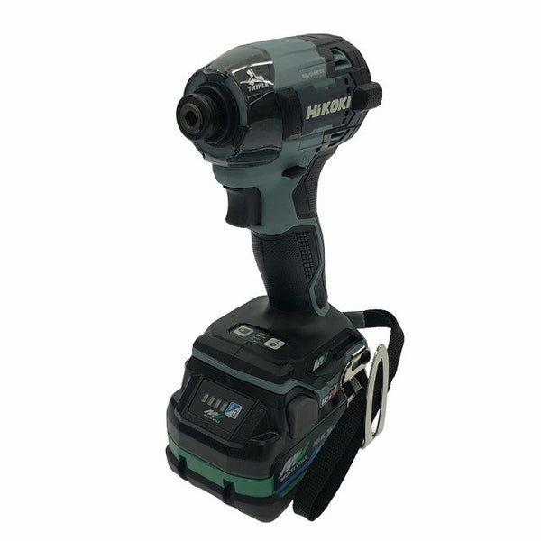 ☆未使用 限定色☆HiKOKI ハイコーキ 36V コードレスインパクトドライバー WH36DD(2XHSZ)(IG) アイスグレー フルセット132548 - 4