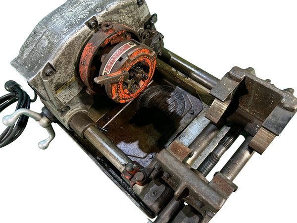☆中古品☆ MCC エムシーシー 100V ねじ切り機 コンジット82 パイプマシン パイプカッター 松阪鉄工所 REX/レッキス工業125482 - 6