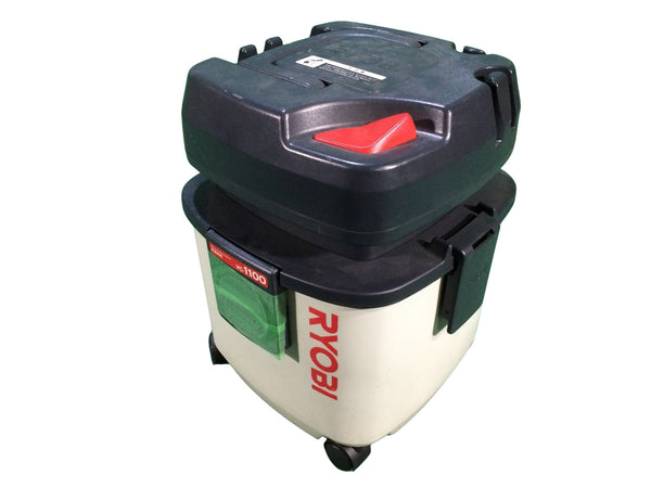 ☆比較的綺麗☆RYOBI リョービ 100V 集じん機 VC-1100 乾湿両用 乾燥15L 液体12L 集塵機 掃除機 バキュームクリーナー133263 - 2