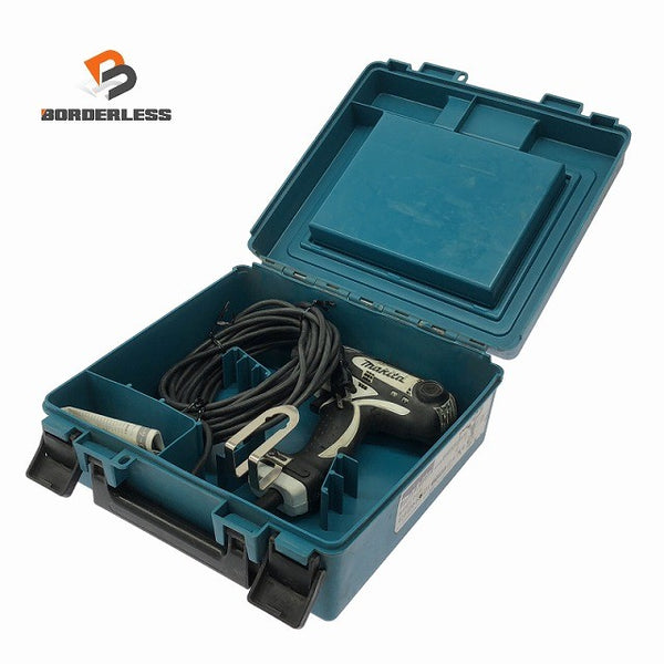 ☆中古品☆makita マキタ 100V インパクトドライバー 6955SPKW 白/ホワイト ケース付 コード式129119 - 1