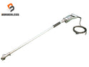 ☆中古品☆HITACIH 日立工機 100V 電気ドリル LUH-DH4 長柄付 オートケレンダー 塗装用 屋根ケレン 研磨機 ディスクサンダー130151 - 1