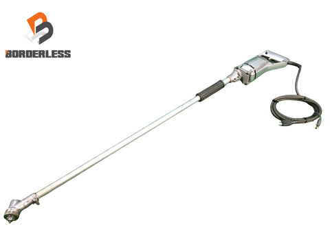 ☆中古品☆HITACIH 日立工機 100V 電気ドリル LUH-DH4 長柄付 オートケレンダー 塗装用 屋根ケレン 研磨機 ディスクサンダー130151