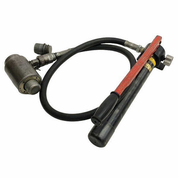 ☆中古品☆IZUMI イズミ 泉精器 油圧式パンチャー SH-10-1 油圧ポンプ ケース付 手動式 ノックアウトパンチャー133259 - 6