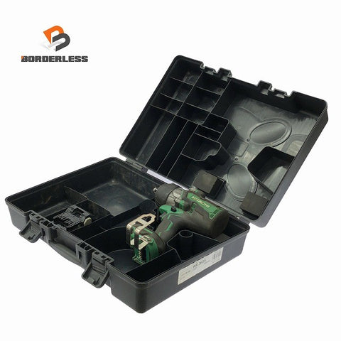 ☆中古品☆HITACHI 日立工機 36V コードレスインパクトレンチ WR36DA バッテリ1個(BSL36A18) ケース付 充電式 自動車整備128577