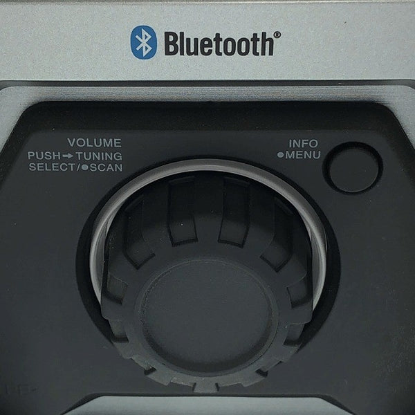 ☆美品☆makita マキタ 10.8V/14.4V/18V/40Vmax/100V 充電式ラジオ MR002G 黒 本体のみ Bluetooth コードレス 現場ラジオ 116075 - 9
