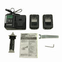 ☆未使用品☆HiKOKI ハイコーキ 180mm 36V コードレスディスクグラインダー G3618DA 2WP バッテリー2個(36V 4.0Ah)充電器付109984 - 10