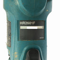 ☆中古品☆makita マキタ 100V 26mm ハンマドリル HR2601F ケース付 SDSプラス コード式 ハンマードリル 穴あけ 穿孔137444 - 9