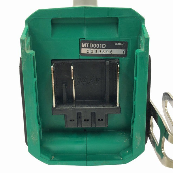☆中古品☆makita マキタ 14.4V 充電式インパクトドライバー MTD001DSX バッテリー2個(14.4V 1.5Ah) 充電器 ケース付138285 - 8