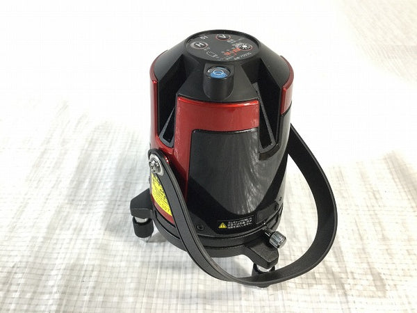 ☆未使用品☆SHINWA シンワ RASER ROBO LEXIA 51 No.70935 本体+パーツ+ケース レッド/赤 レーザーロボ レクシア 墨出器 墨出し107897 - 7