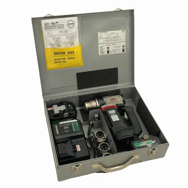 ☆中古美品☆TONE トネ 36V コードレス建方1番 CKS250 幅211mm シャーレンチ バッテリー2個(BSL36B18)充電器+パーツ+ケース133803 - 2