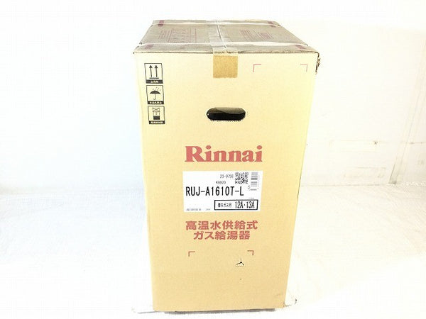 ☆未使用品☆ Rinnai リンナイ 高温水供給式ガス給湯器 RUJ-A1610T-L 都市ガス用(12A/13A)住宅設備118338 - 7
