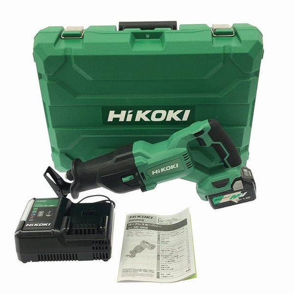 ☆未使用品☆HiKOKI ハイコーキ 18V コードレスセーバソー CR18DBL(XP) バッテリー1個 充電器付119092 - 8