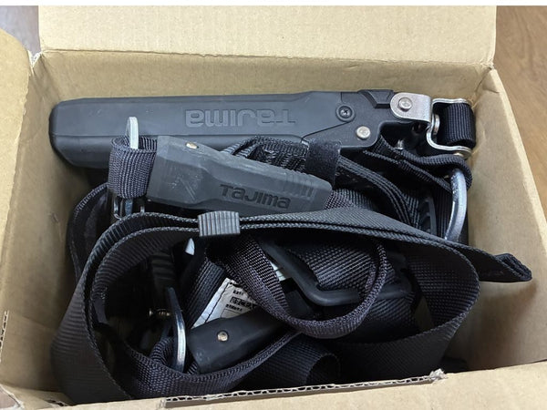 ☆未使用品☆TAJIMA タジマ ハーネスGS 平綱ダブルランヤードL1 A1GSLFR-WL1BK Lサイズ フルハーネス 墜落制止用器具 新規格126872 - 7