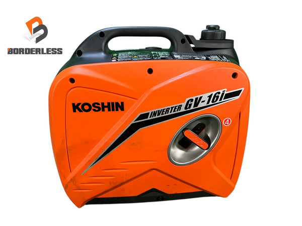 ☆未使用品☆KOSHIN 工進 インバーター発電機 GV-16i GV-16i-AAA-4 1.6kVA 空冷4サイクルガソリンエンジン インバータ発電機135431 - 1