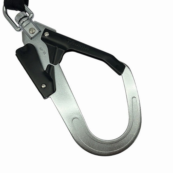 ☆未使用品☆TAJIMA タジマ ランヤード一体型フルハーネス A1GSLJR-WL2BK 蛇腹 ダブルランヤード Lサイズ 墜落防止用器具130851 - 6