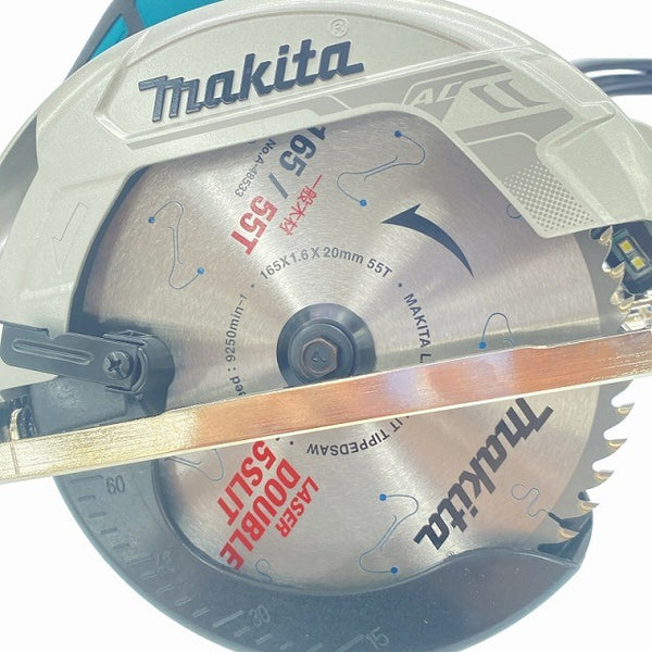 ☆未使用品☆ makita マキタ 100V 165mm 電気マルノコ HS6301 本体+パーツ 丸のこ/丸鋸/丸ノコ119214 - 7