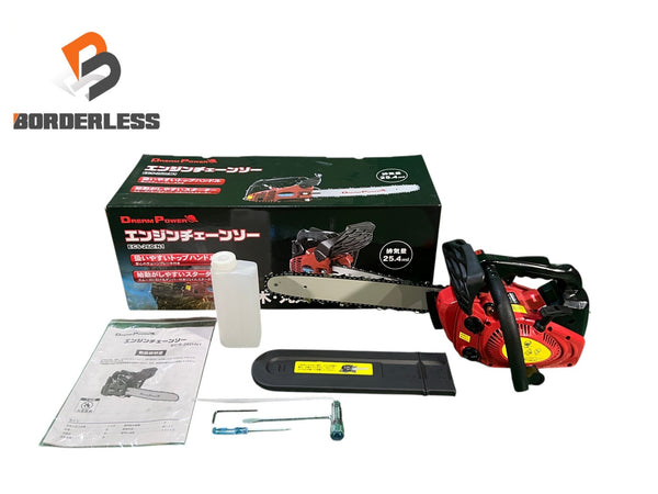 ☆未使用 保管品☆NAKATOMI ナカトミ エンジンチェーンソー ECS-26D/N1 木材 丸太 切断 伐採 造園 林業 エンジン工具131995 - 1