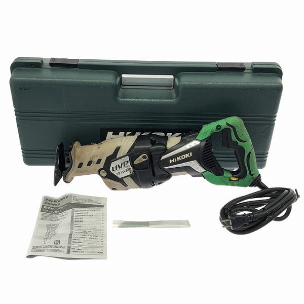 ☆中古品☆HiKOKI ハイコーキ 100V 電子セーバソー CR13VBY2 ケース付 コード式 セーバーソー レシプロソー 切断機135693 - 3
