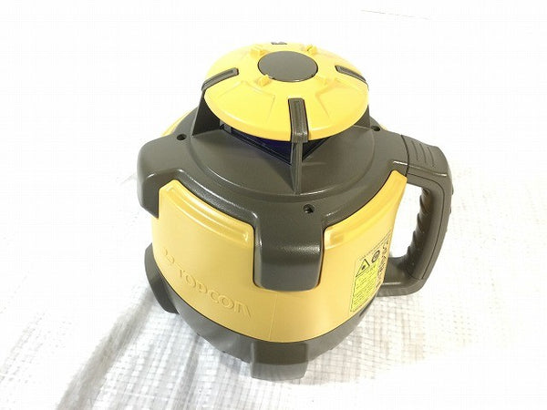 ☆美品☆TOPCON トプコン ローテーティングレーザー RL-H5A 受光器(LS-80X)三脚 スケール ケース付 回転レーザーレベル 116250 - 4