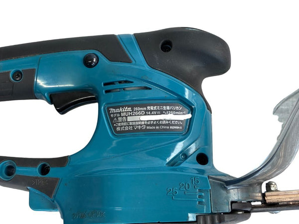 ☆中古品☆makita マキタ 14.4V 充電式ミニ生垣用バリカン MUH266D 軽量 片手136718 - 8