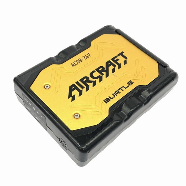 ☆中古品セット☆BURTLE バートル 24V エアークラフト用バッテリー AC09 ゴールド ファンユニット AC09-1 黒 2025年モデル118254 - 7