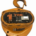 ☆中古品2個セット☆KITO キトー チェーンブロック CB010 M3形 荷重1.0ton/1ton 揚程2.5m 手動式 チェンブロック 吊り具 荷揚げ135816 - 9