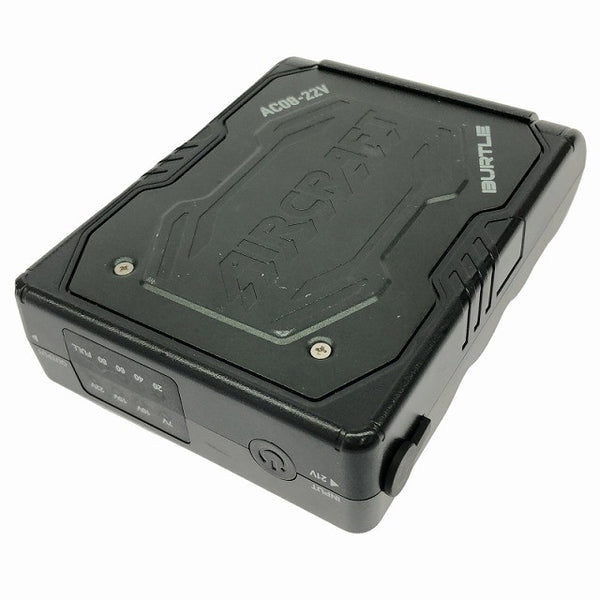 ☆中古品☆BURTLE バートル AIR CRAFT エアークラフト AC08-22V ファンユニット AC370/371 充電器付 暑さ対策137297 - 6
