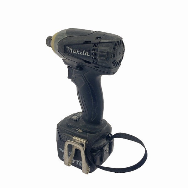☆中古品☆makita マキタ 14.4V 充電式インパクトドライバ TD134D バッテリー(14.4V 6.0Ah) 付き 電動工具 締め付け119147 - 5
