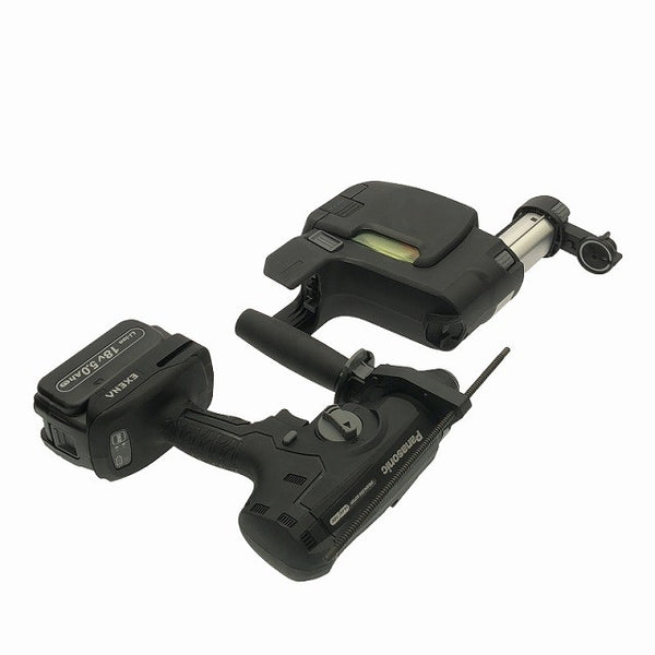 ☆未使用品☆Panasonic パナソニック 18V 充電ハンマードリル EZ1HD1J18V-B バッテリー2個+充電器 集じん付123661 - 6